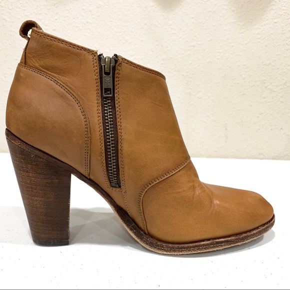 FRYE Tan Ankle Boots - Picture 11 of 16